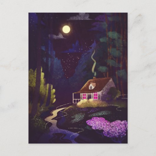 Cozy Country House Briefkaart (Voorkant)