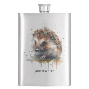 Cozy Critter: Egel in de Waterverf Flacon
