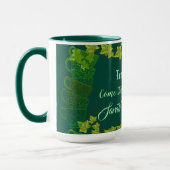 Cozy Cuppa Green Tea Cups vanmiddag Tea Party Mok (Links)