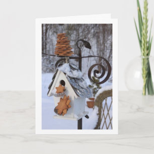 COZY EN WARM INDOORS VOOR CHRISTMAS KAART