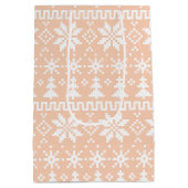 Cozy Fair Isle Medium Cadeauzakje (Achterkant)