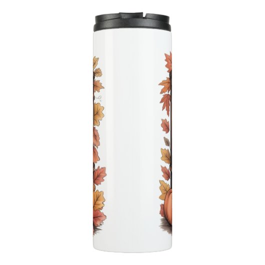 Cozy Fall Library Coffee Bouteilles isothermes   (Dos)