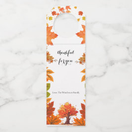 Cozy Fall Thanksgiving Dinner Party Flessenhanger