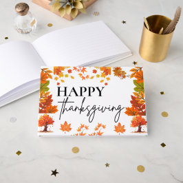 Cozy Fall Thanksgiving Dinner Party Gastenboek