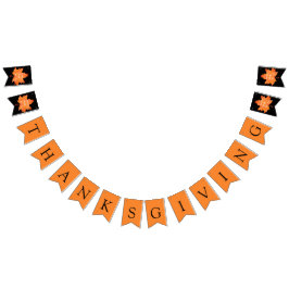 Cozy Fall Thanksgiving Dinner Party Vlaggetjes