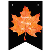 Cozy Fall Thanksgiving Dinner Party Vlaggetjes (Tweede vlag)