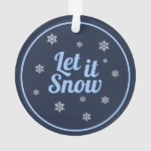 Cozy Festive Snowman Ornament (achterkant)