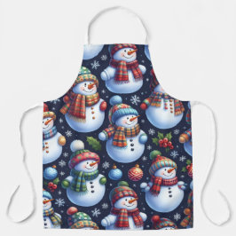 Cozy Festive Snowman Schort