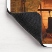 Cozy Fireplace Muismat (Hoek)