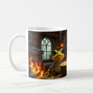 Cozy Frog Coffee Mok