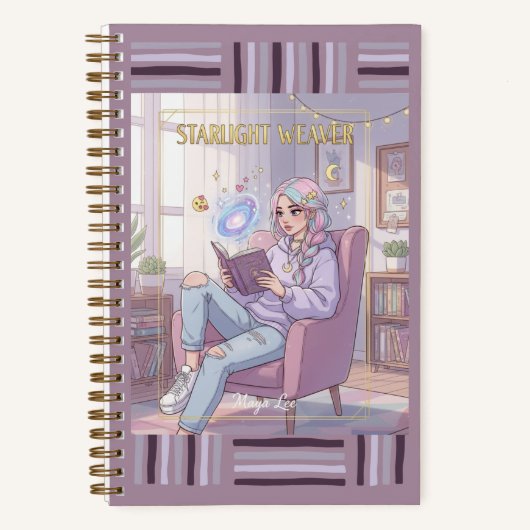 Cozy Galaxy Reader & Pastel Aesthetic Journal (Recto)