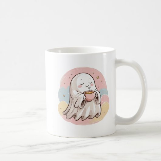 Cozy Ghost with Blanket Mug Koffiemok (Rechts)