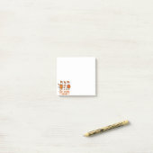 Cozy Goose Squad Herfst Post-it® Notes (Op bureau)