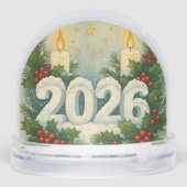 cozy happy new year snow globe (Arrière)