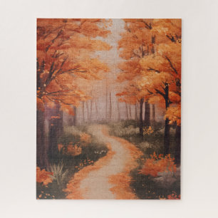 Cozy Herfst Forest Legpuzzel