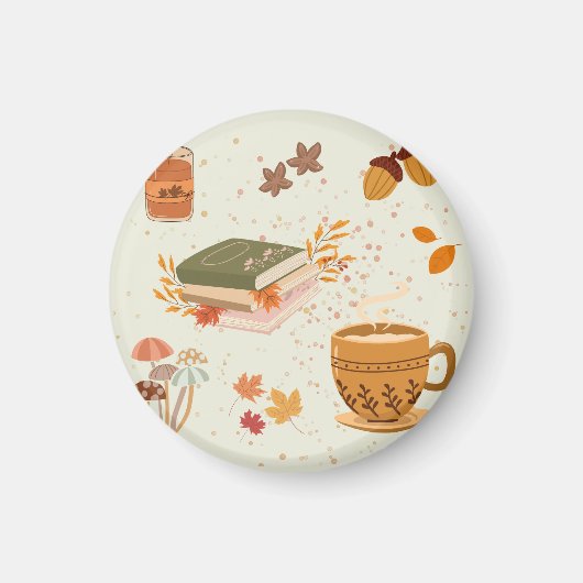 Cozy Herfst Magneet (Voorkant)