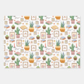 Cozy Home Wrapping Paper Set van 3 (Voorkant)