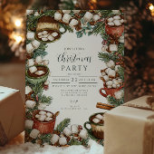 Cozy Hot Cocoa Mok Vrolijk Kerstfeest Kaart