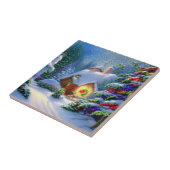 Cozy kerstcadeau tegeltje (Zijkant)