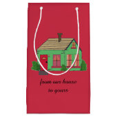 Cozy Kersthuis Klein Cadeauzakje (Voorkant)