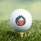 Cozy kerstmis golfballen (Insitu Shirt)