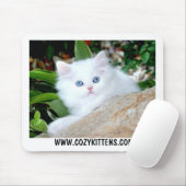 Cozy Kittens Heaven op Aarde Muismat (Met muis)