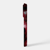 Cozy knitted-style typography and adorable cherry  iPhone hoesje (Linkerkant)