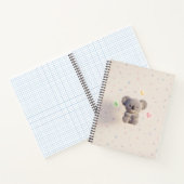 Cozy koala : Cahier pastel moderne (Intérieur)