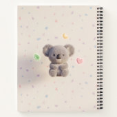 Cozy koala : Cahier pastel moderne (Dos)