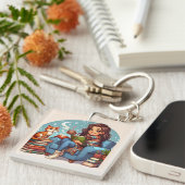 Cozy Leading Time Sleutelhanger (Voorkant Rechts)