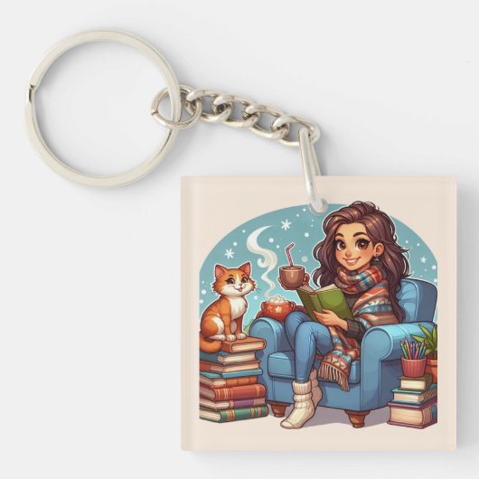 Cozy Leading Time Sleutelhanger (Voorkant)