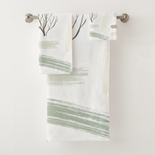 Cozy  Minimal Winter Aesthetic Pattern   (En situation)