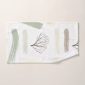 Cozy Minimal Winter Aesthetic Pattern (Serviette à main)