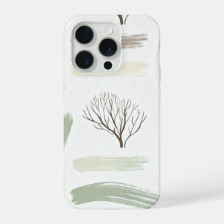 Cozy  Minimal Winter Aesthetic Pattern   iPhone 15 Pro Hoesje