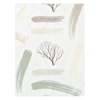 Cozy  Minimal Winter Aesthetic Pattern   Tafelkleed