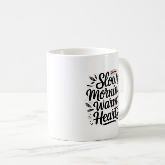 Cozy Minimalist Quote Mug  (Devant droit)