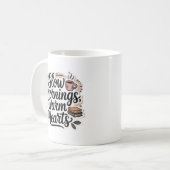 Cozy Minimalist Quote Mug  (Devant gauche)