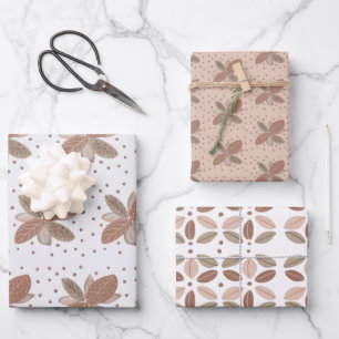Cozy Mocha Inpakpapier Vel