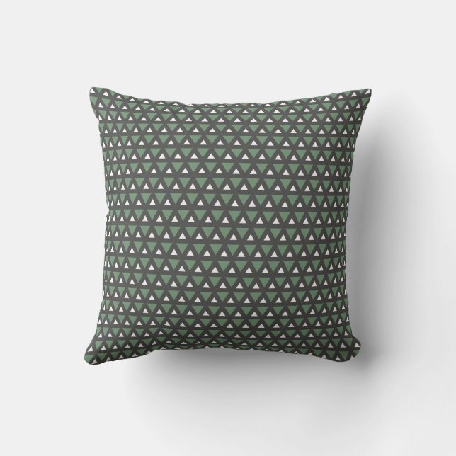 Cozy  Modern Geometric Pattern Throw Pillow Kussen (Achterkant)