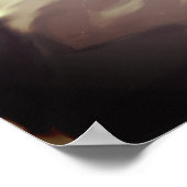 Cozy Morning Mouse Poster – schattige dierenkunst (Hoek)