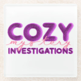 Cozy Mystery Investigations Onderzetter Glazen Onderzetter