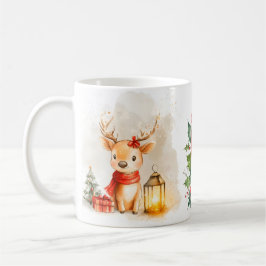 Cozy Nights Reindeer Recipe Mug Koffiemok