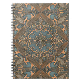 Cozy old pattern notitieboek