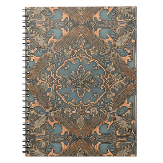 Cozy old pattern notitieboek (Voorkant)