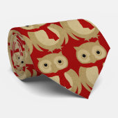 Cozy Owl Stropdas (Opgerold)