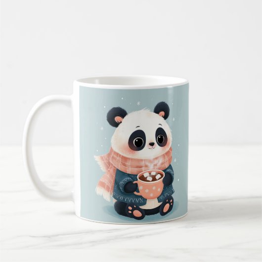 Cozy Panda's Cocoa Koffiemok (Links)