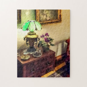 Cozy Parlor met ventilator Petal Lamp Legpuzzel