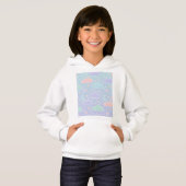 Cozy Pastel Cloud Aesthetic Hoodie (Devant entier)