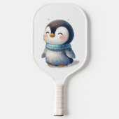Cozy Penguin Baby Pickleball Paddle (Achterkant)