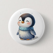 Cozy Penguin – Schattigee digitale kunst